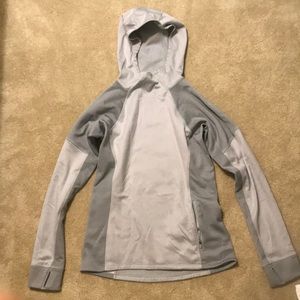 North face pull over fleece jacket